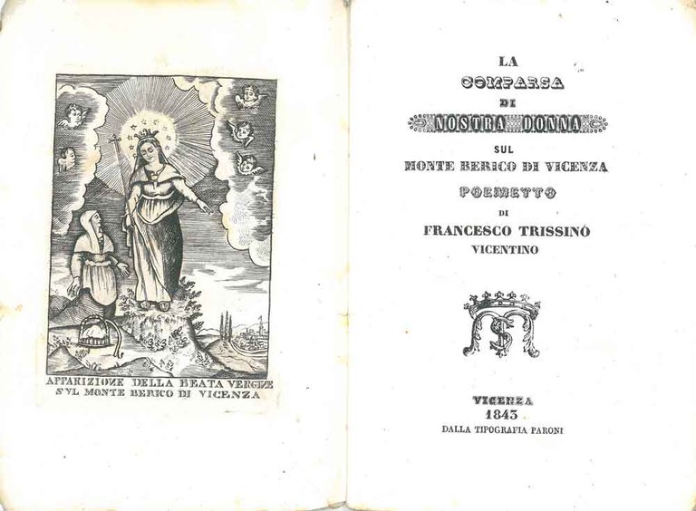 La comparsa di nostra donna sul monte Berico di Vicenza