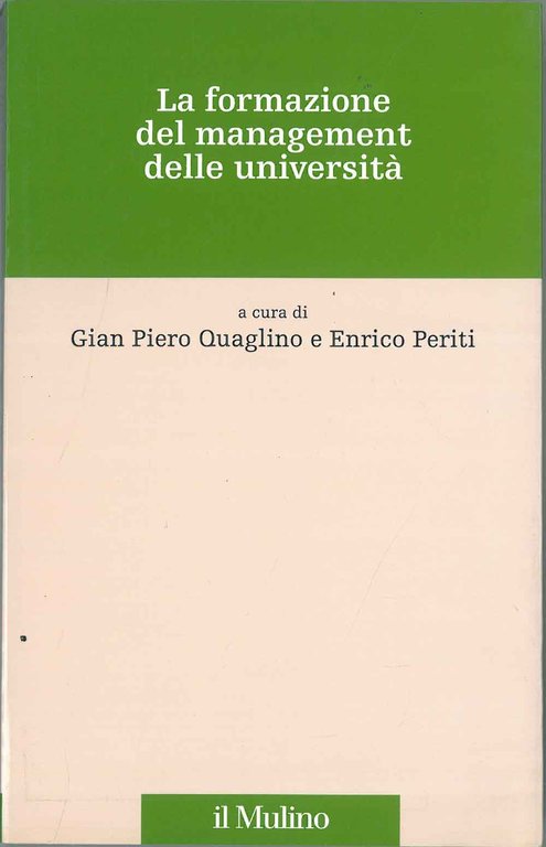La formazione del management delle università