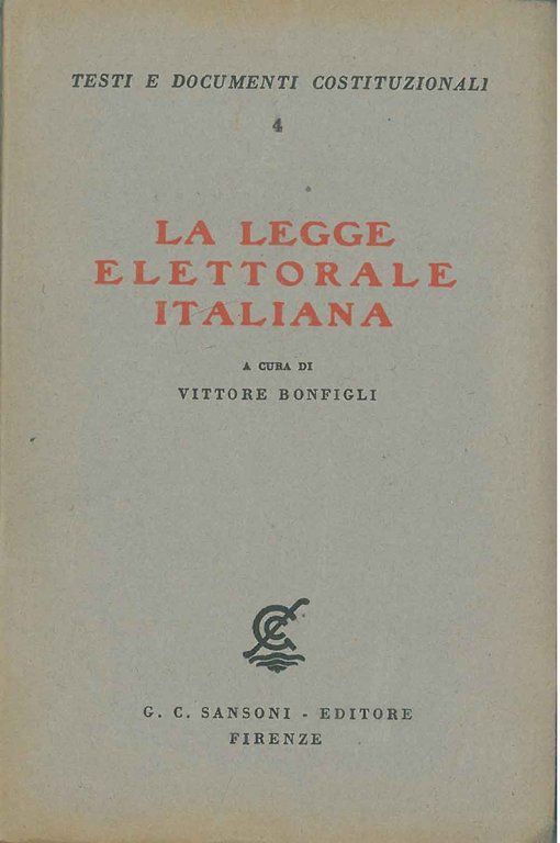 La legge elettorale italiana