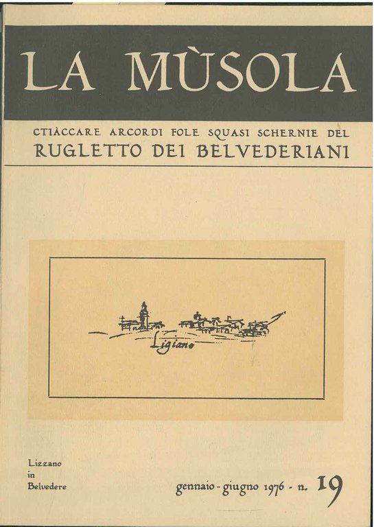 La Musola. Chiaccare arcordi fole squasi schernie del Rugletto del …