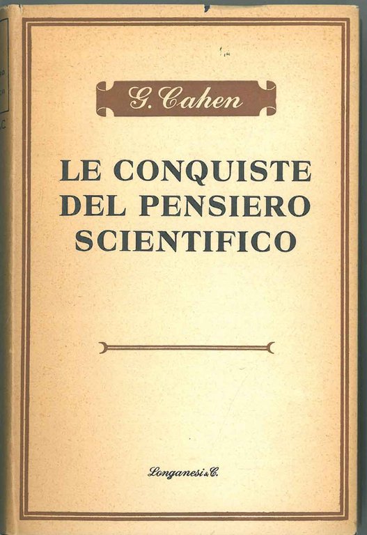 Le conquiste del pensiero scientifico