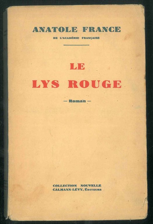 Le lys rouge