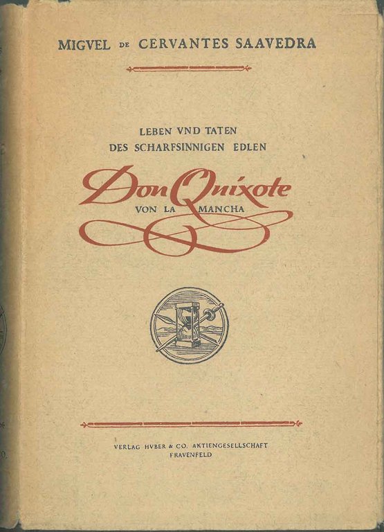 Leben und taten des scharfsinnigen edlen Don Quixote von la …
