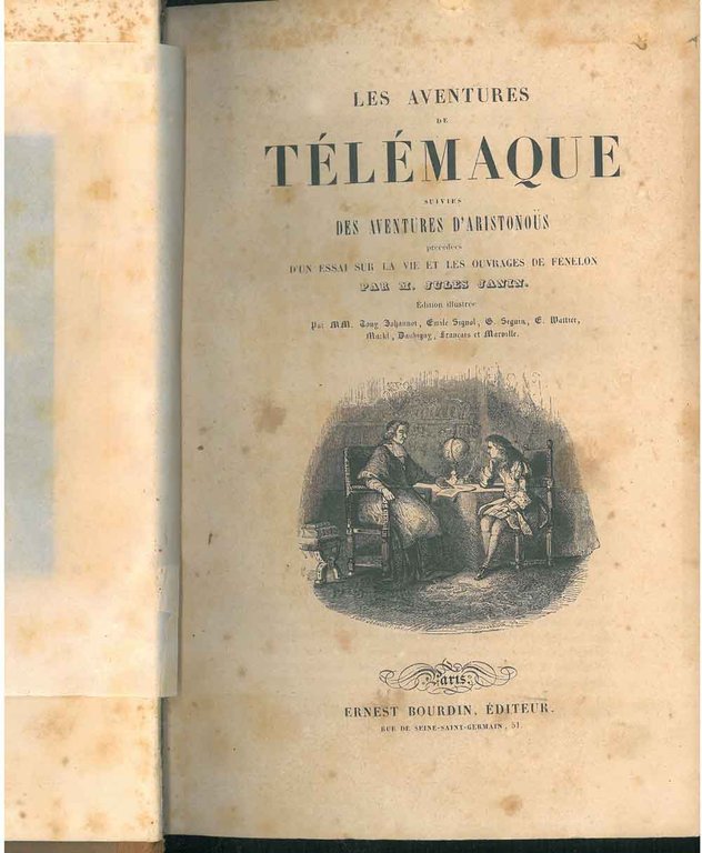 Les aventures de Télémaque suivies des aventures d'Aristonous Precedeés d'un …
