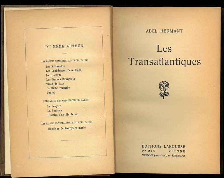 Les Transatlantiques.