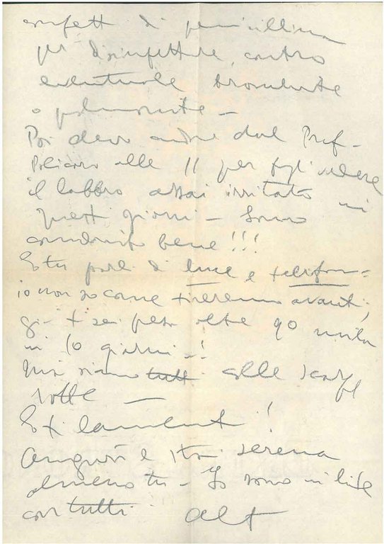 Lettera inserita in busta viaggiata: "Merano, 12.9.59"
