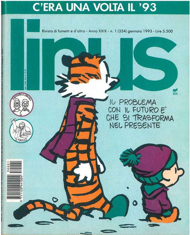Linus. Rivista di fumetti e d'altro. Anno XXIX, n. 1 …
