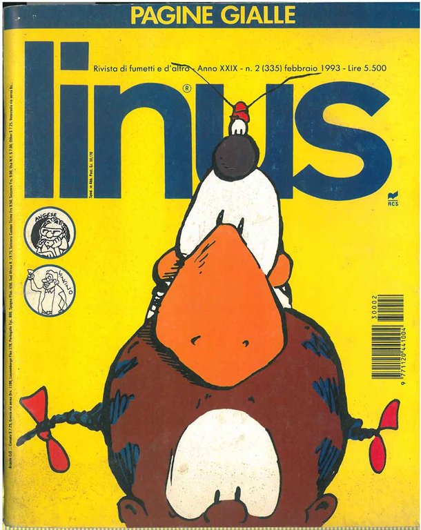 Linus, Rivista di fumetti e d'altro. Anno XXIX, n. 2, …