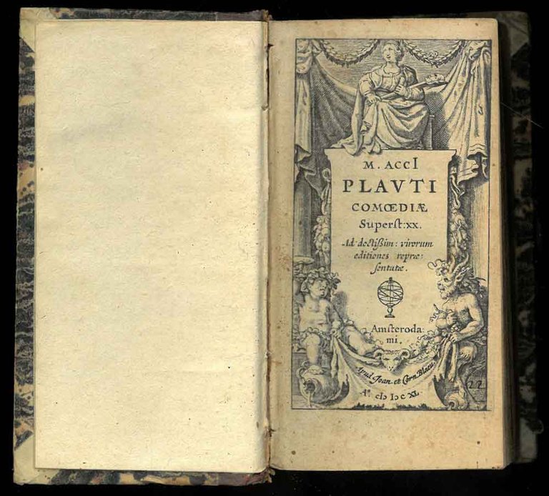 M. Acci Plautii Comoediae. Superst:XX. Ad doctissim: virorum editiones reprae …