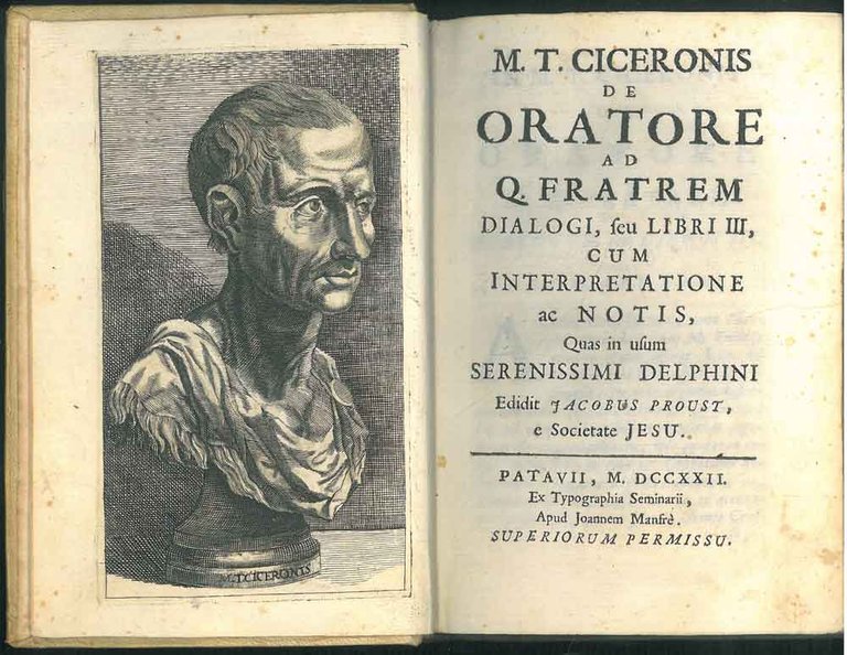 M.T. Ciceronis De oratore ad Q. fratrem dialogi, seu libri …