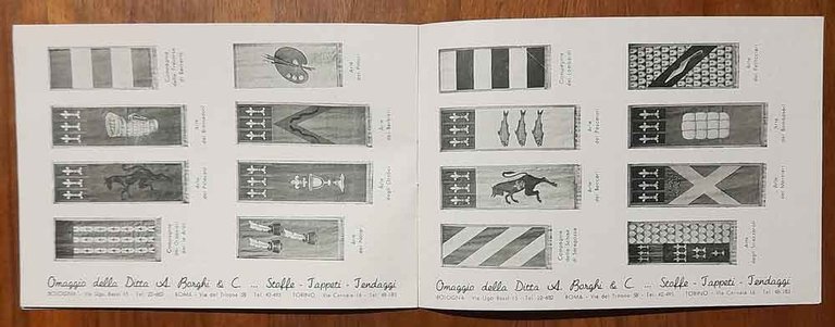 Manifestazioni Bolognesi dell'anno XIII. Stemmi rappresentati nei tappeti che adornano …