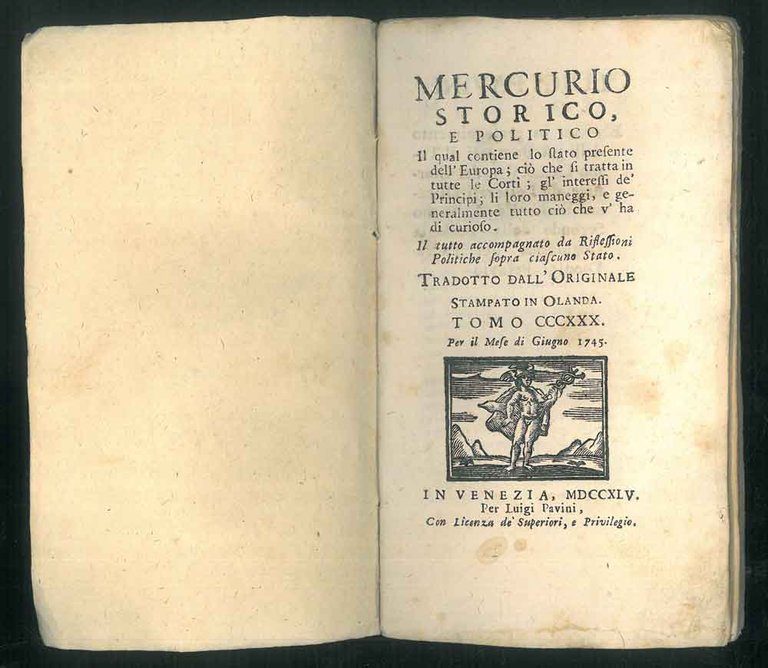 Mercurio storico e politico il quale contiene lo stato presente …