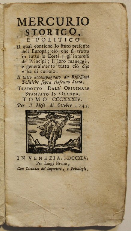 Mercurio storico e politico in qual contiene lo stato presente …