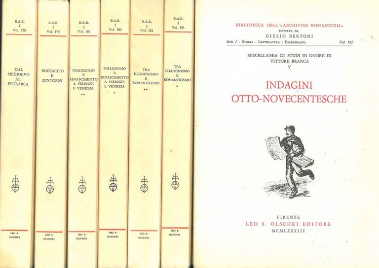 Miscellanea di studi in onore di Vittore Branca. I: Dal …