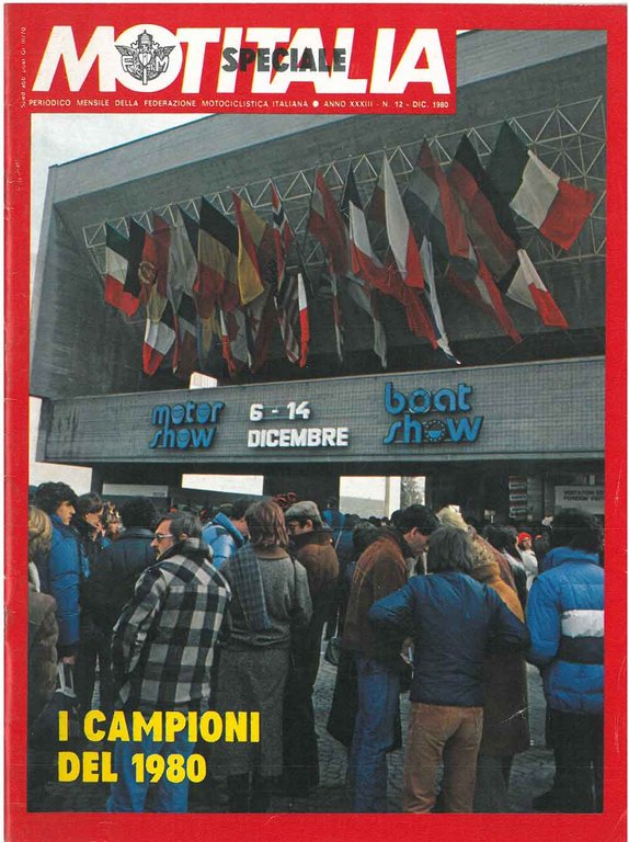 Motitalia. Periodico mensile della federazione motocliclistica italiana. Anno XXXIII, n. …