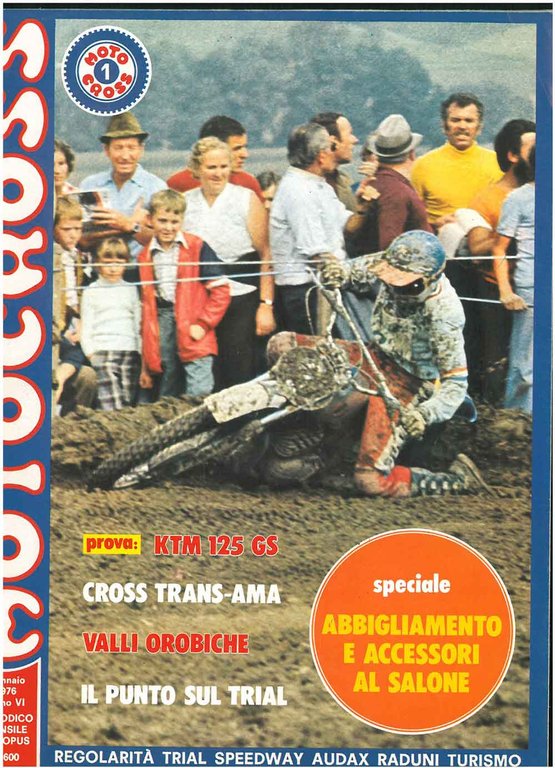 Motocross. Regolarità, trial, speedway, audax, raduni, turismo. Anno VI, n. …