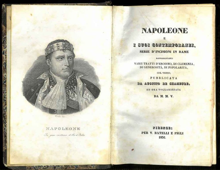 Napoleone e i suoi contemporanei. Serie di incisioni in rame …