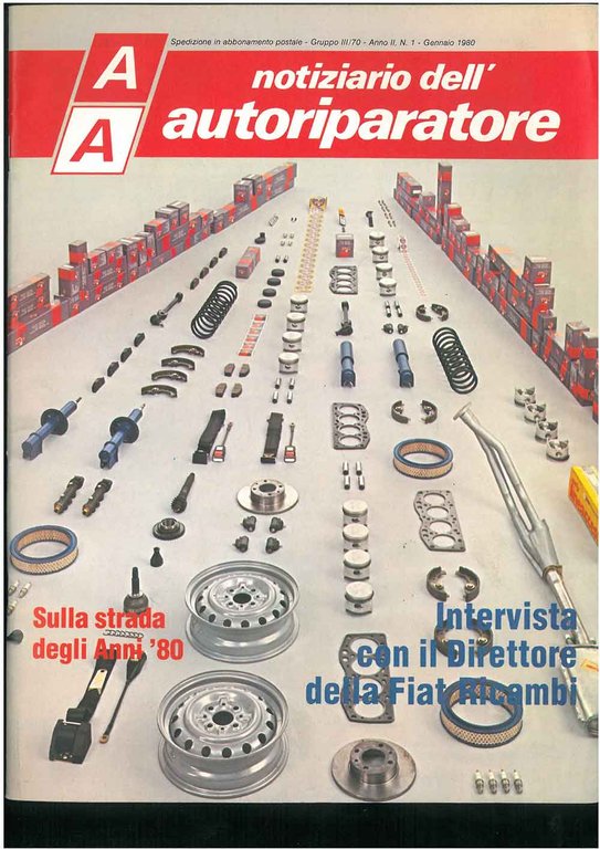 Notiziario dell autoriparatore, anno II, n° 1 - Gennaio 1980. …