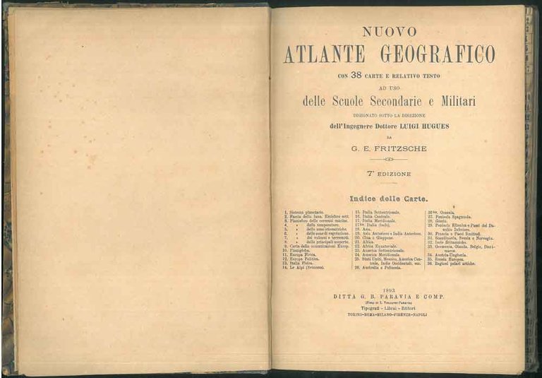 Nuovo atlante geografico con 38 carte e relativo testo ad …