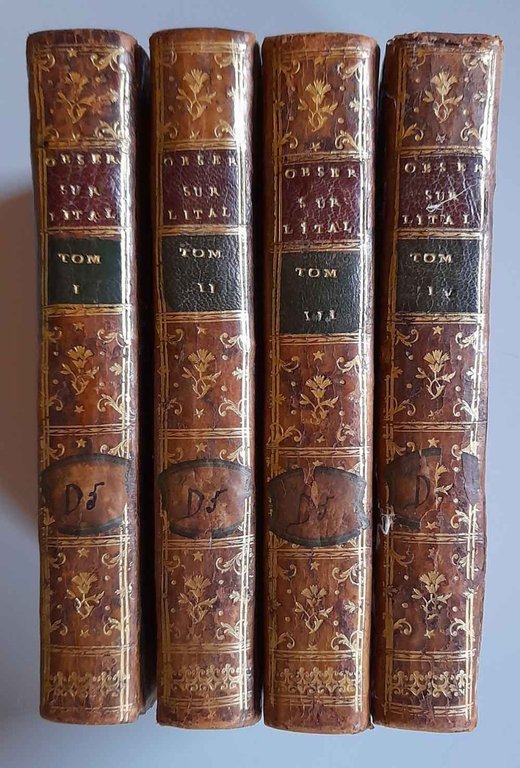 Observations sur l'Italie et sur les Italiens, données en 1764 …