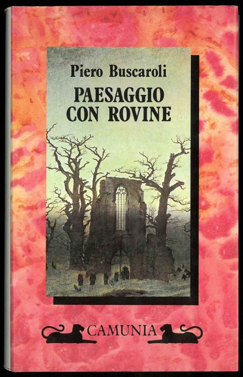 Paesaggio con rovine.