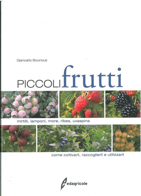 Piccoli frutti. Mirtilli, lamponi, more, ribes, uvaspina. Come coltivarli, raccoglierli, …