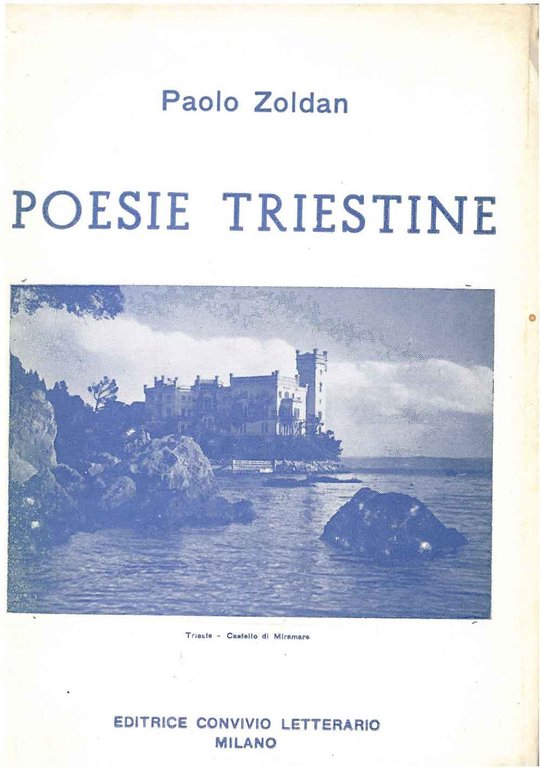 Poesie triestine Prefazione di F. Fichera
