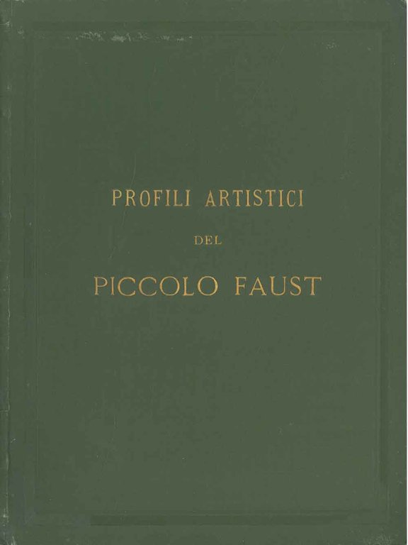 Profili artistici del piccolo Faust