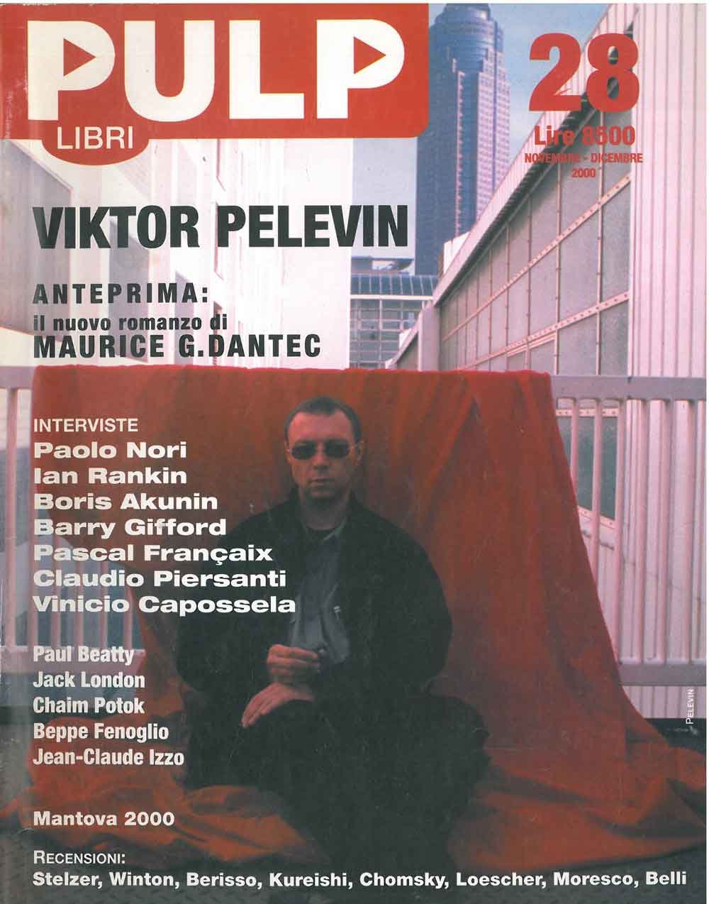 Pulp. Libri. bimestrale. N. 28, novembre-dicembre 2000