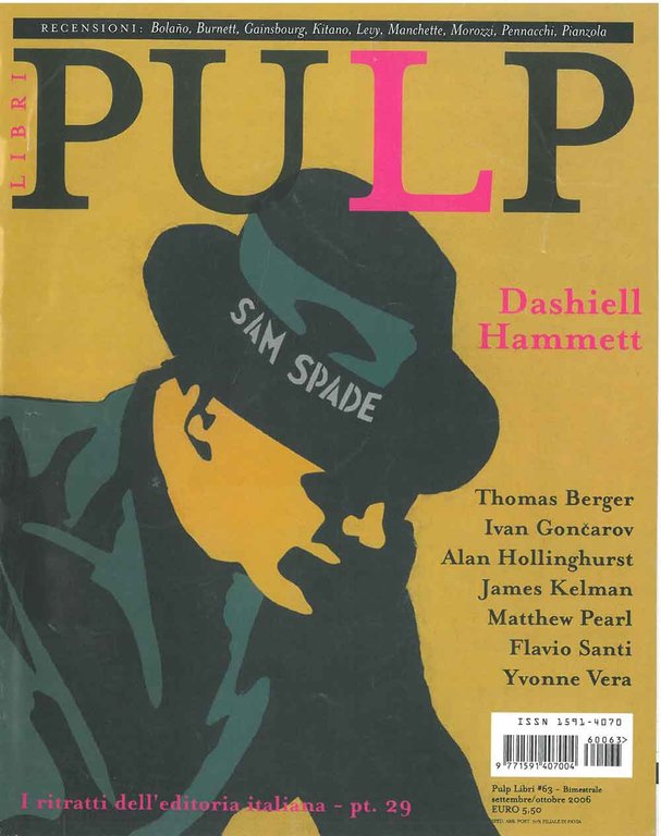 Pulp. Libri. N. 63, bimestrale settembre/ottobre 2006