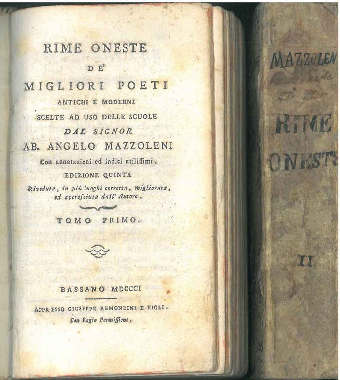 Rime oneste de' migliori poeti antichi e moderni scelte ad …