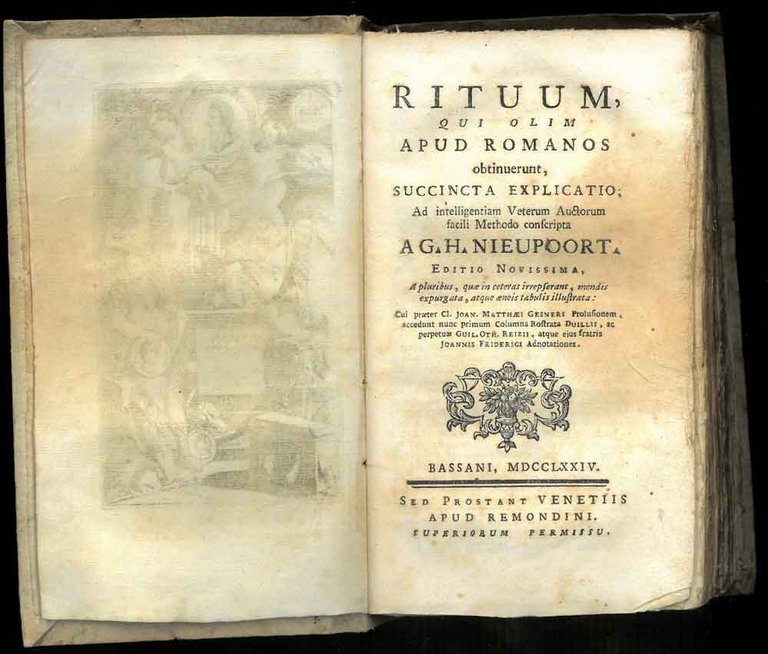 Rituum, qui olim apud Romanos abtinuerunt, succinta explicatio; ad intelligentiam …