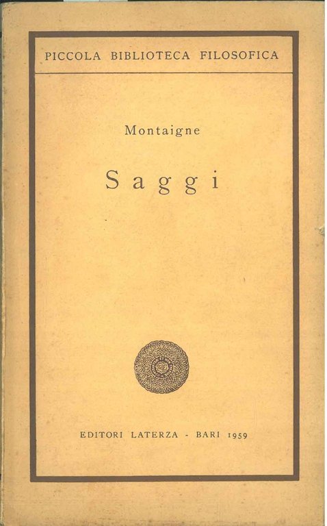 Saggi. Estratti A cura di A. Vedaldi