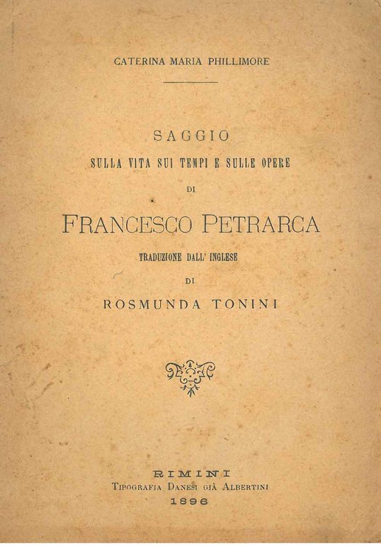 Saggio sulla vita sui tempi e sulle opere di Francesco …