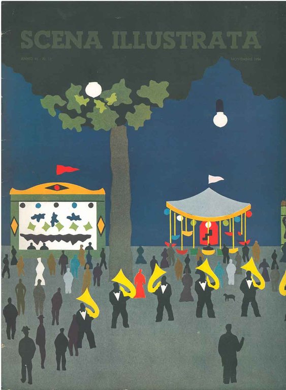 Scena illustrata. Rivista mensile. Anno 71, N°11 Novembre 1956