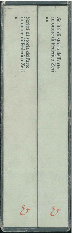 Scritti di storia dell'arte in onore di Federico Zeri