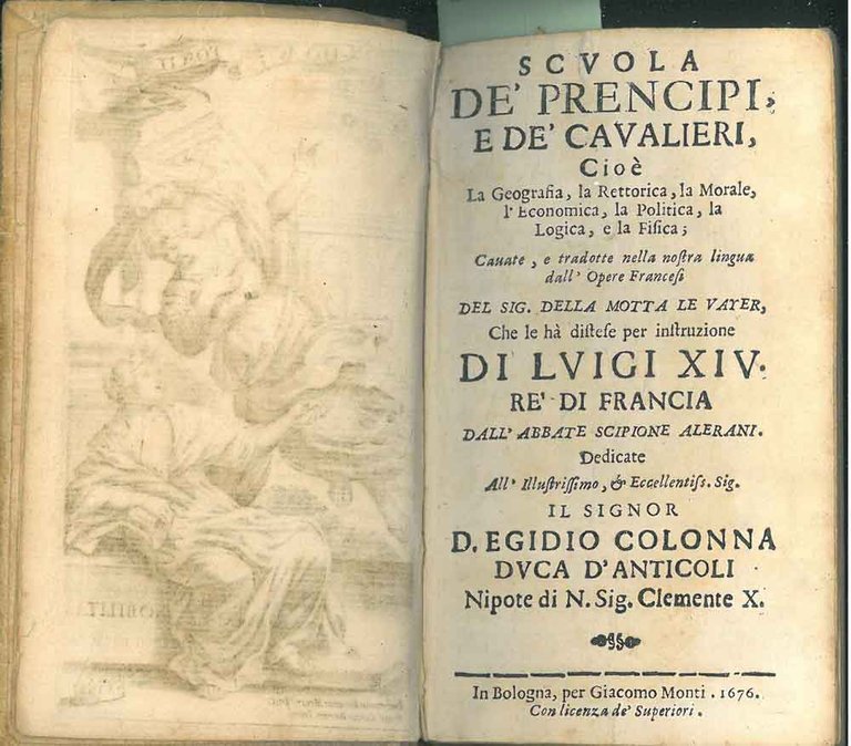 Scuola de' prencipi, e de' cavalieri, cioè la geografia, le …