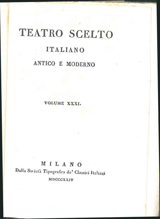 Sedecia, ultimo re di Giuda e Dione siracusano. (Teatro scelto …