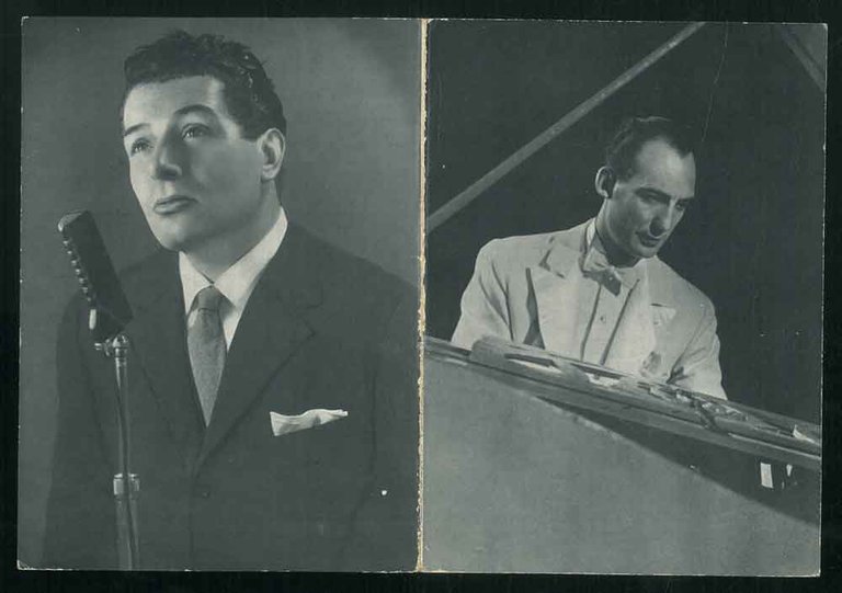 Semprini e Natalino Otto, "reduci dai trionfi di San Remo …