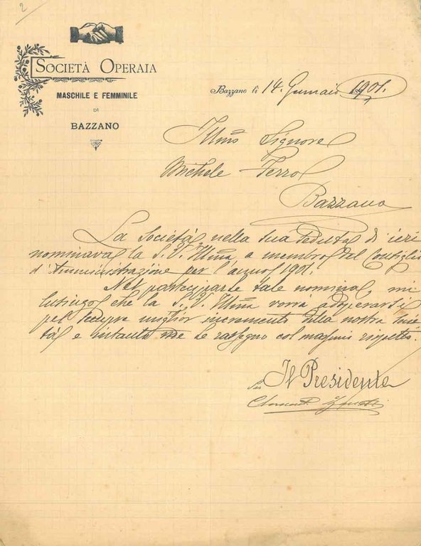 Società Operaia maschile e femminile di Bazzano