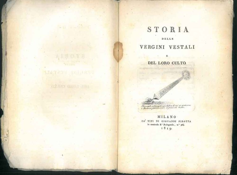 Storia delle vergini vestali e del loro culto