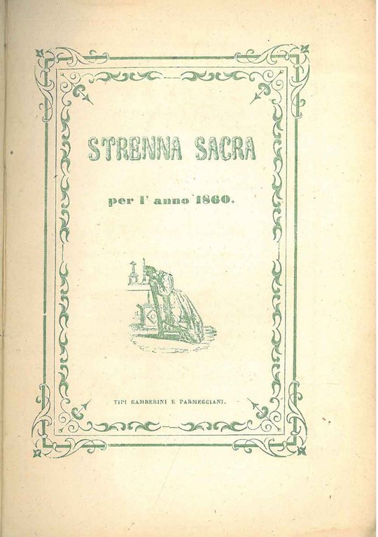 Strenna sacra per l'anno 1860
