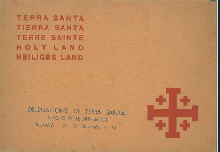 Terra Santa, Tierra Santa, Terre Sainte, Holy Land, Heiliges Land