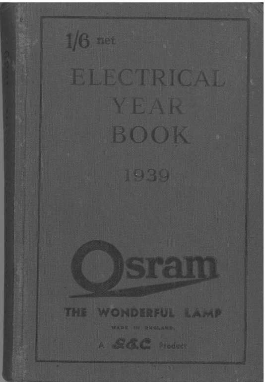 The electrical year book 1939. A collection of electrical engineering …