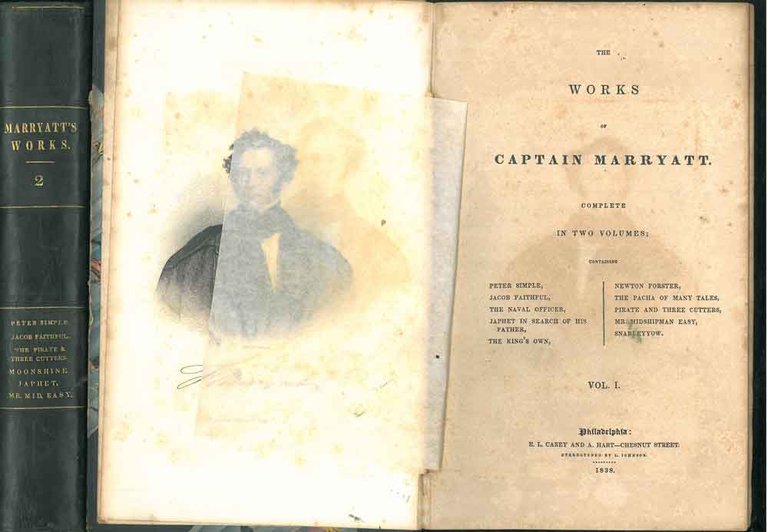 The works of captain Marryatt. Complete in two volumes; containing: …