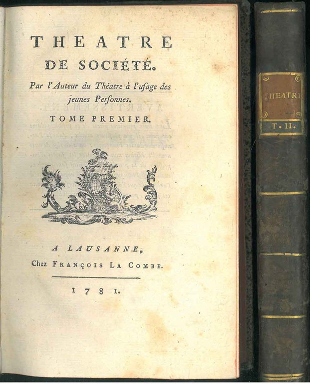 Theatre de société par l'auteur du Theatre à l'usage des …