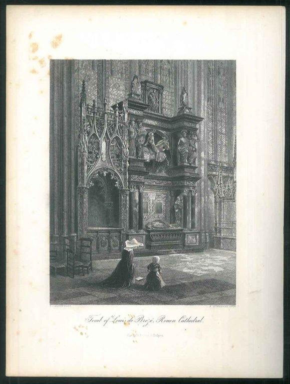 Tomb of Louis de Brézé, Rouen Cathedral.