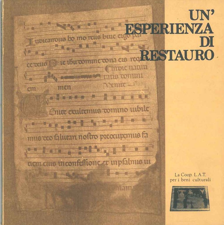 Un'esperienza di restauro