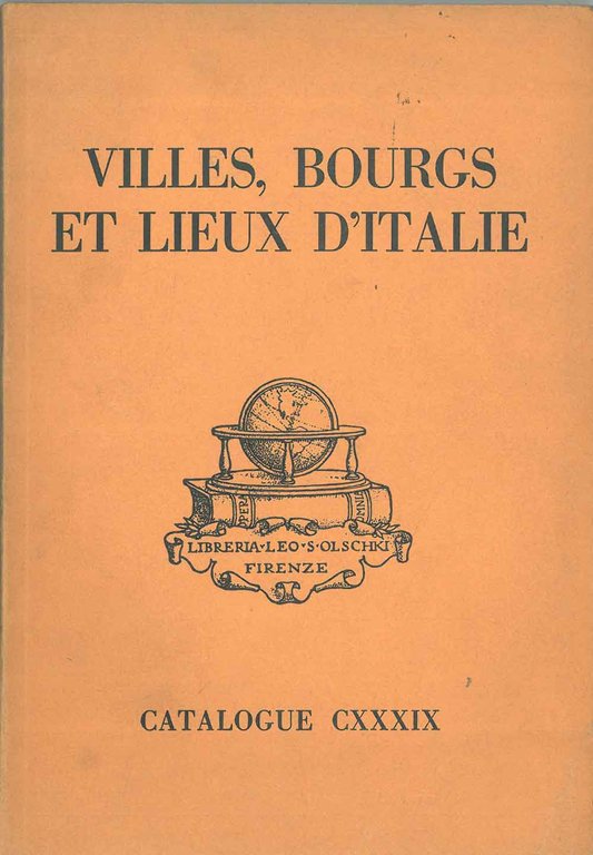 Villes, Bourges et lieux d'Italie