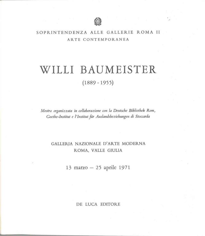 Willi Baumeister (1889-1955)